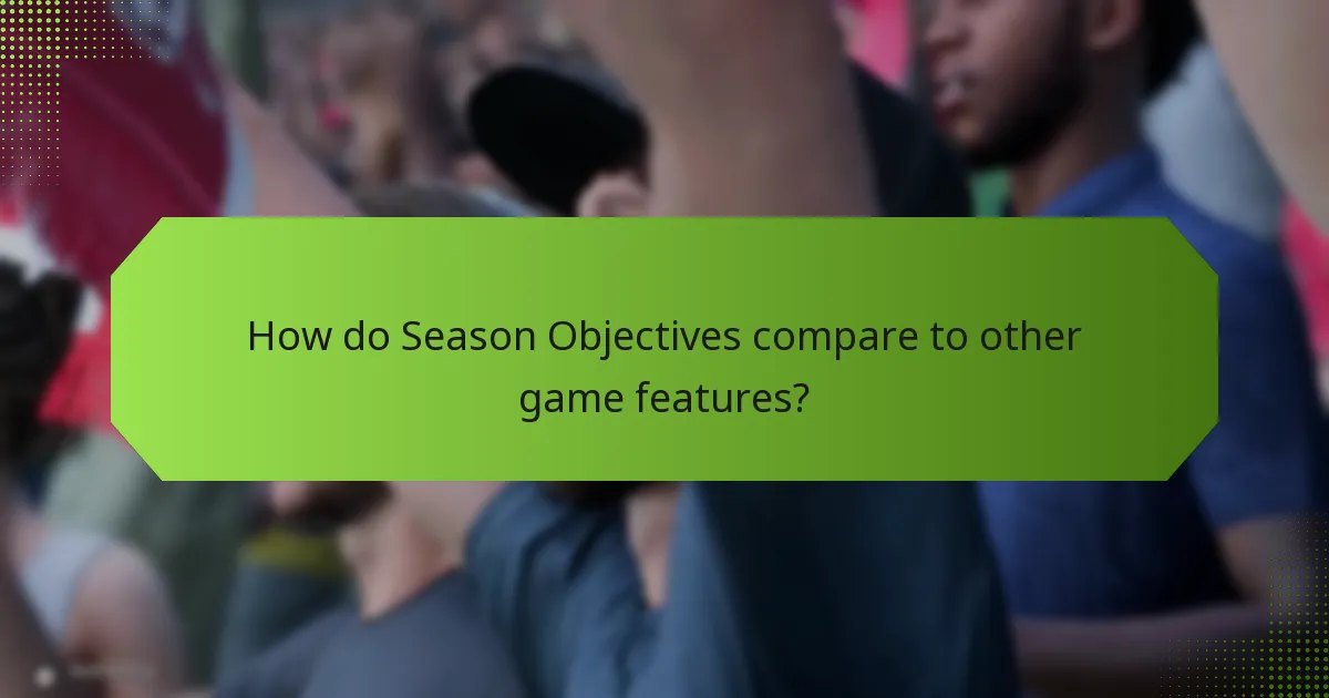 How can players track and complete Season Objectives?