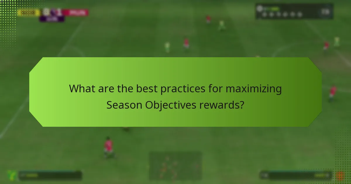 How do Season Objectives compare to other game features?