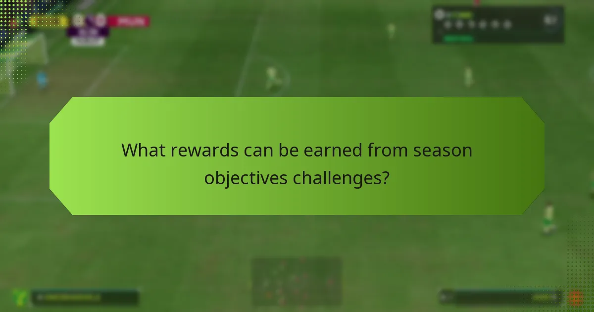 How do different season objectives challenges compare?