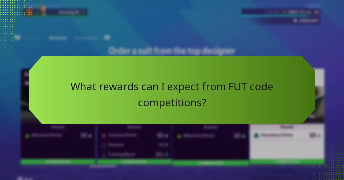 Where can I obtain FUT codes for competitions?